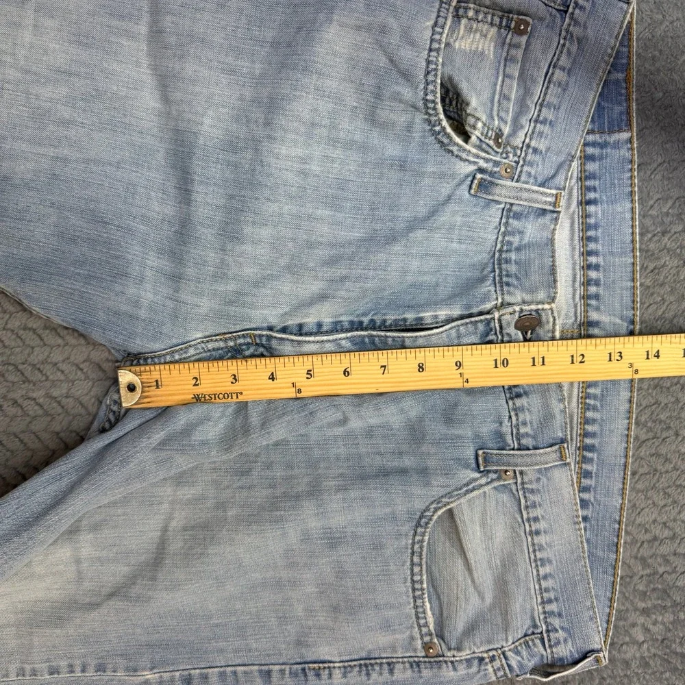 Levi's 569 Jeans Mens Loose Straight Light Wash Blue 36x28 Denim Y2K Baggy Fit